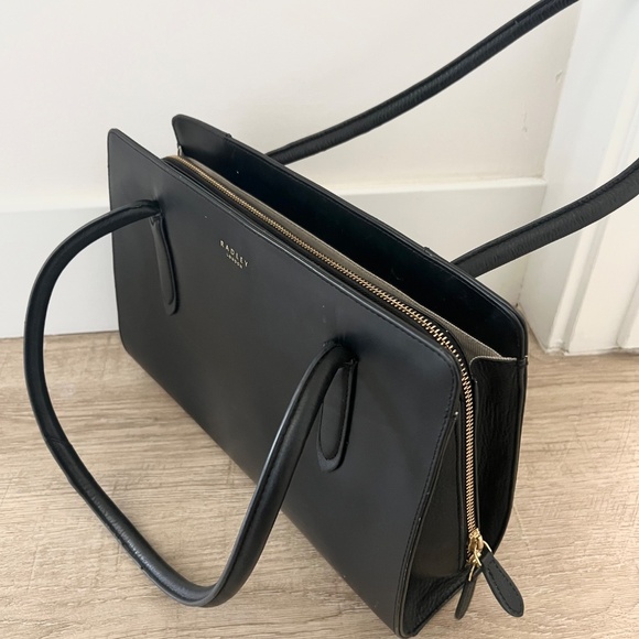 Radley London Liverpool Street Black Tote Medium Leather Handbag - Picture 7 of 8